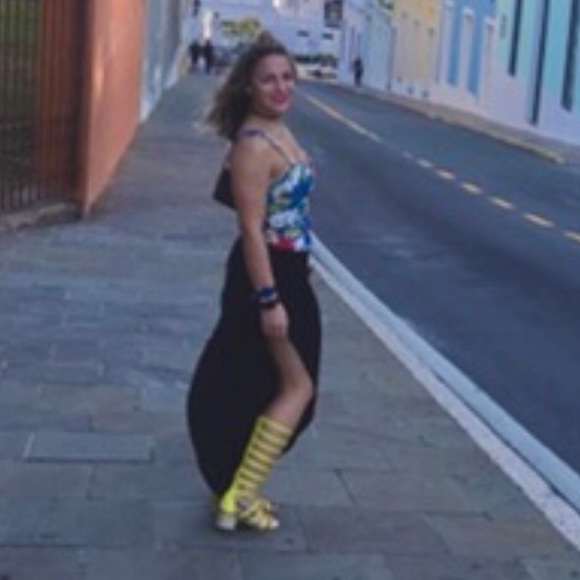 Yellow gladiator sandals - Picture 6 of 6